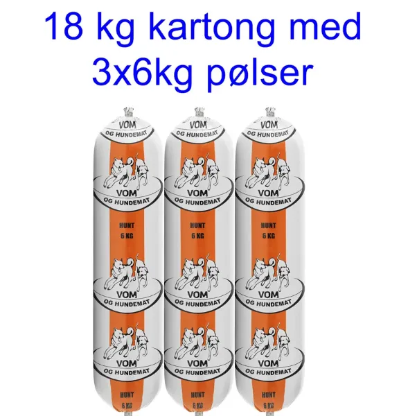 Bilde av VOM Hunt 18 kg kartong (3x6kg) 